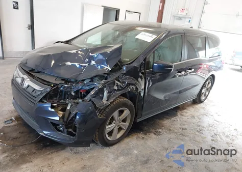 2019 Honda Odyssey Ex-L z USA, uszkodzony, nr VIN 5FNRL6H7XKB007559